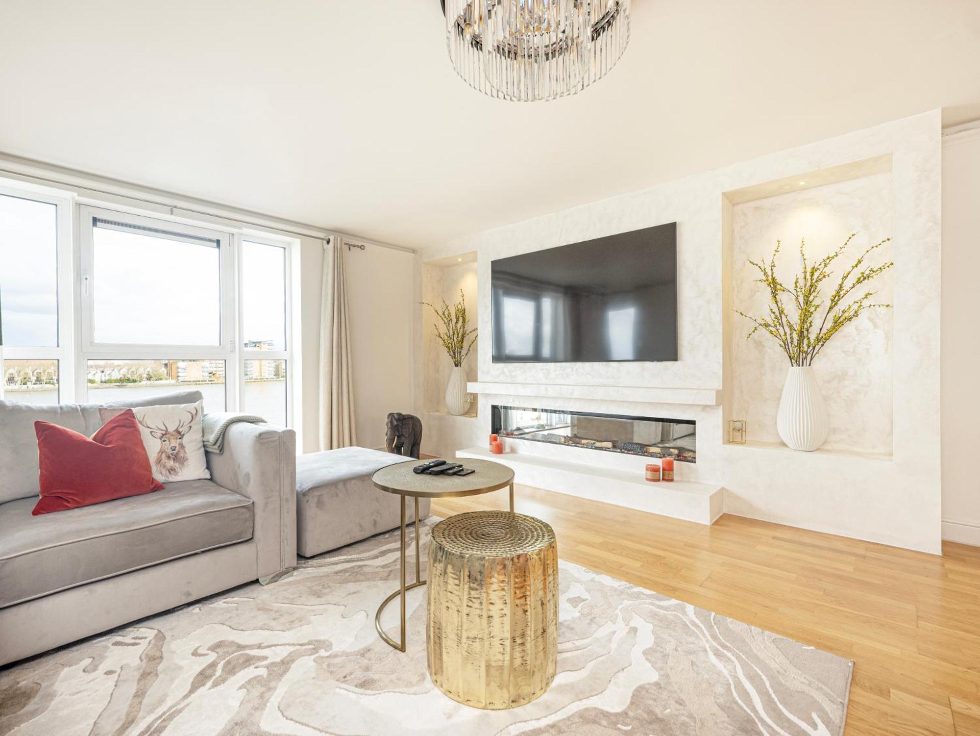The View Greenwich - Luxury River Thames Apartment Λονδίνο Εξωτερικό φωτογραφία