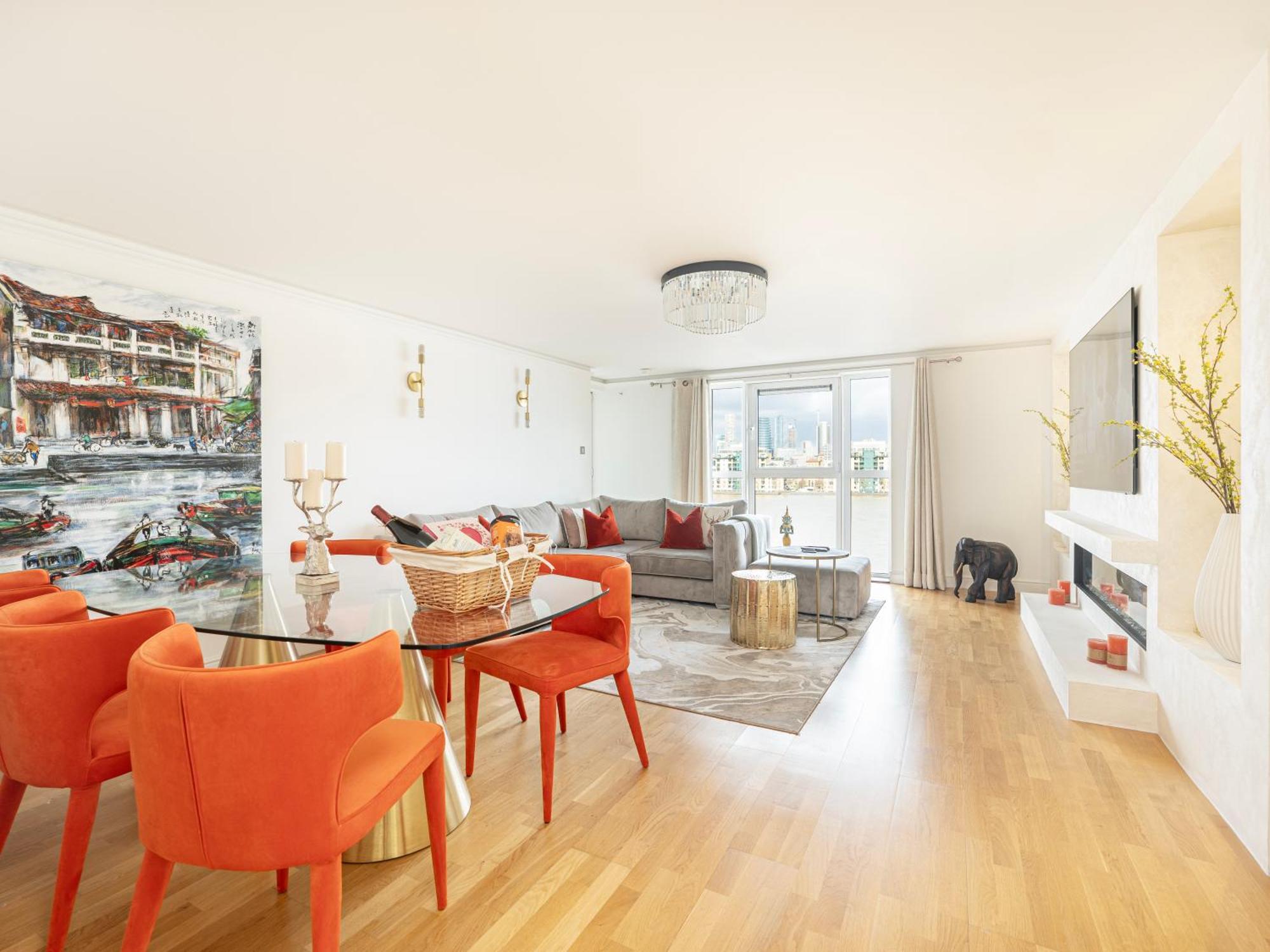 The View Greenwich - Luxury River Thames Apartment Λονδίνο Εξωτερικό φωτογραφία